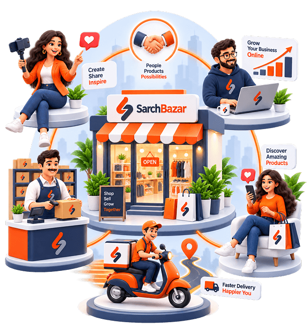 SarchBazar commerce ecosystem